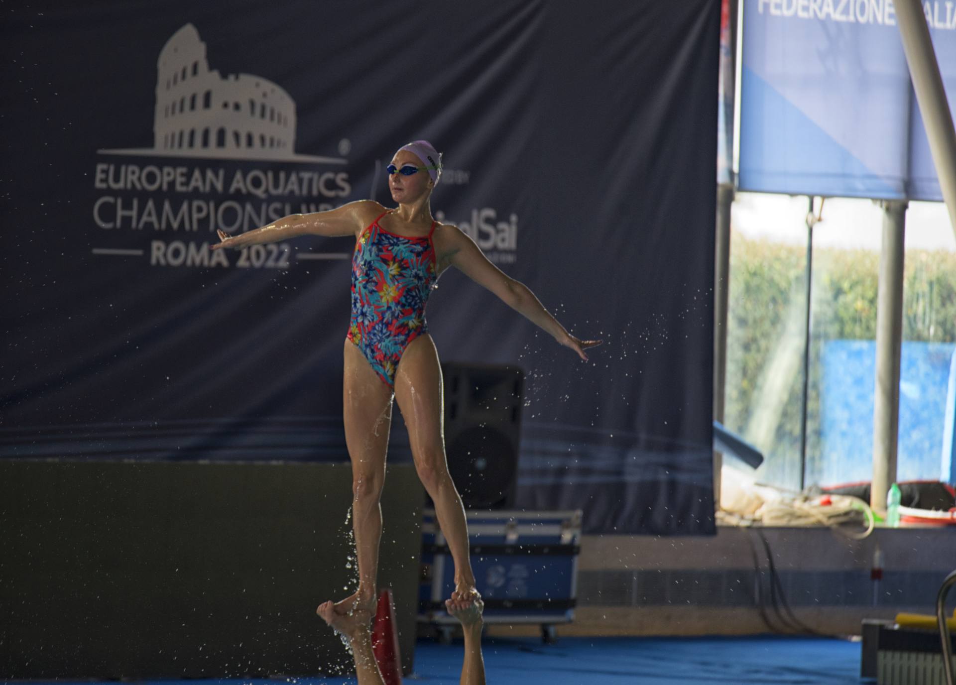 Incontro con la Nazionale Ucraina di Nuoto Sincronizzato